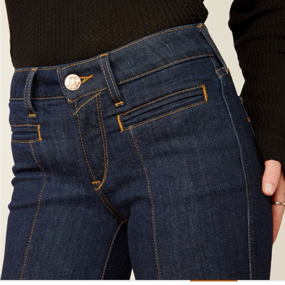 Ariat Women's Indigo Flare Jeans - Picture 5 of 6